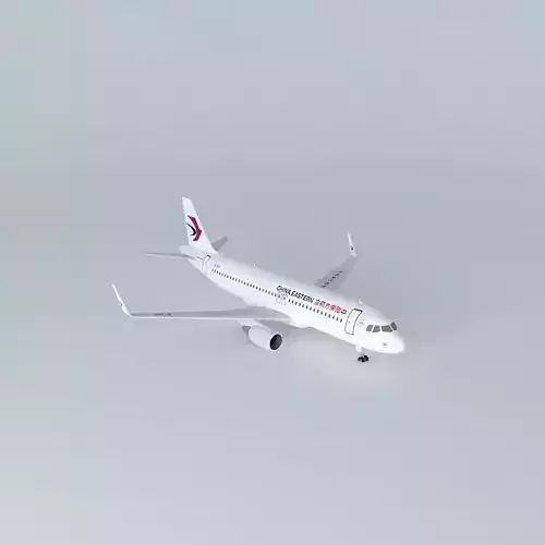 China Eastern Airlines  Airbus A320 214 B 1611  New Livery 2015 Sharklets