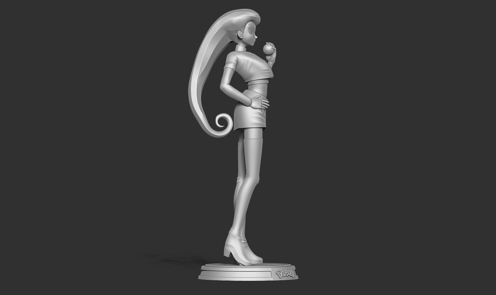 Jessie - Pokemon Fanart 3D print model_16