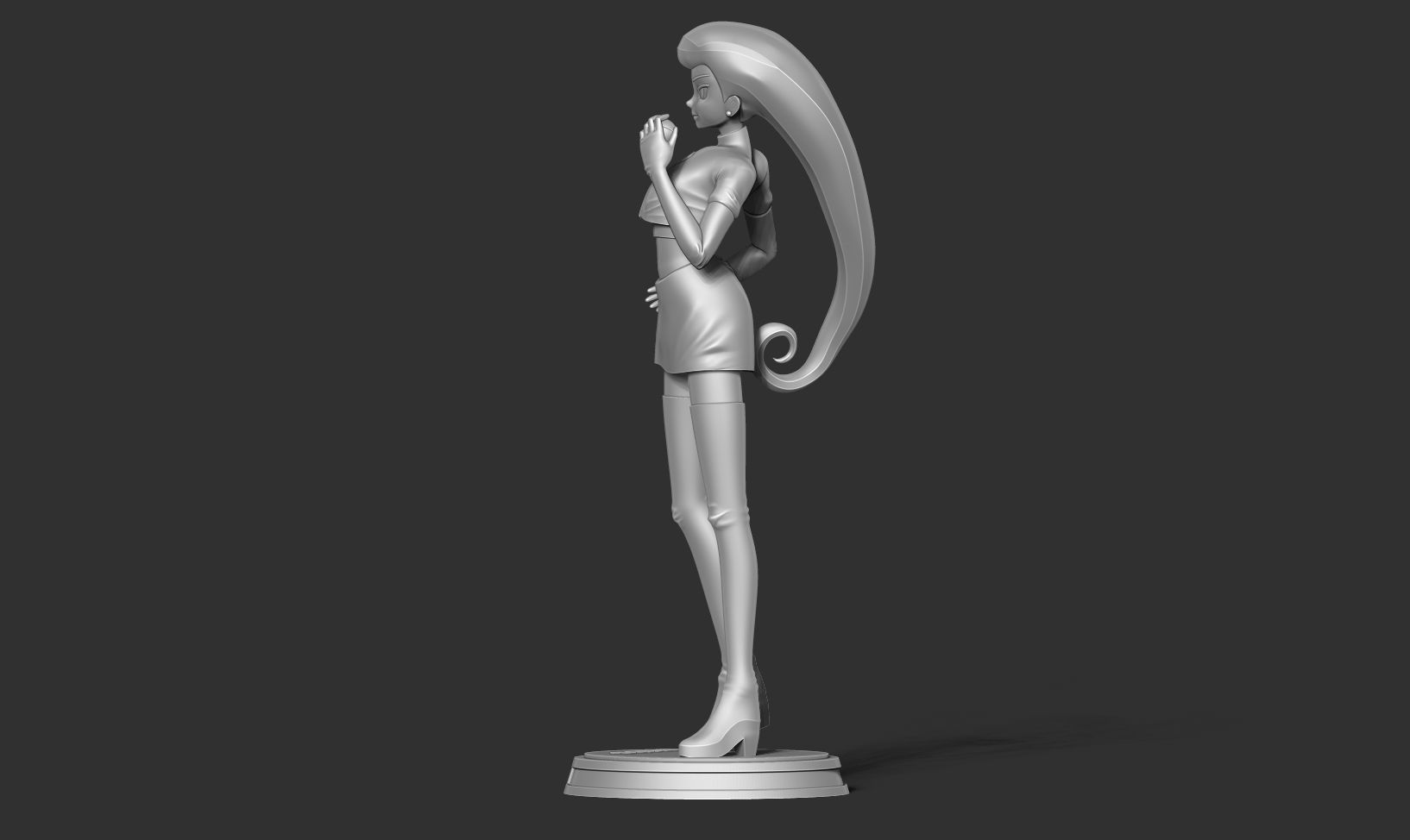 Jessie - Pokemon Fanart 3D print model_13