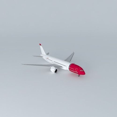 Norwegian Long Haul Boeing 787 8 Dreamliner 2014 Free 3D model