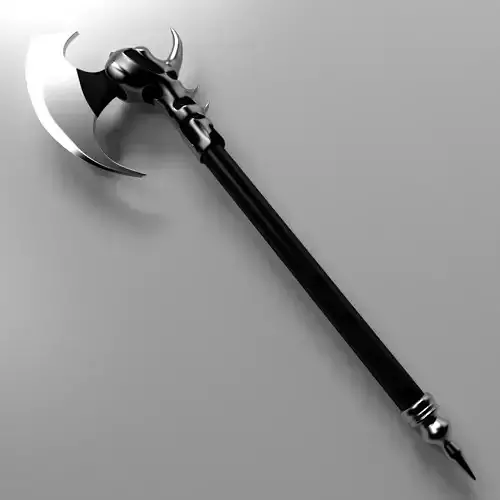 Dragon Battle Axe 3D model
