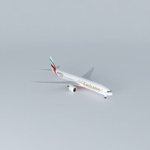 Emirates  Boeing 777 31H ER 1000th 777 Special Livery 2013 Free 3D model