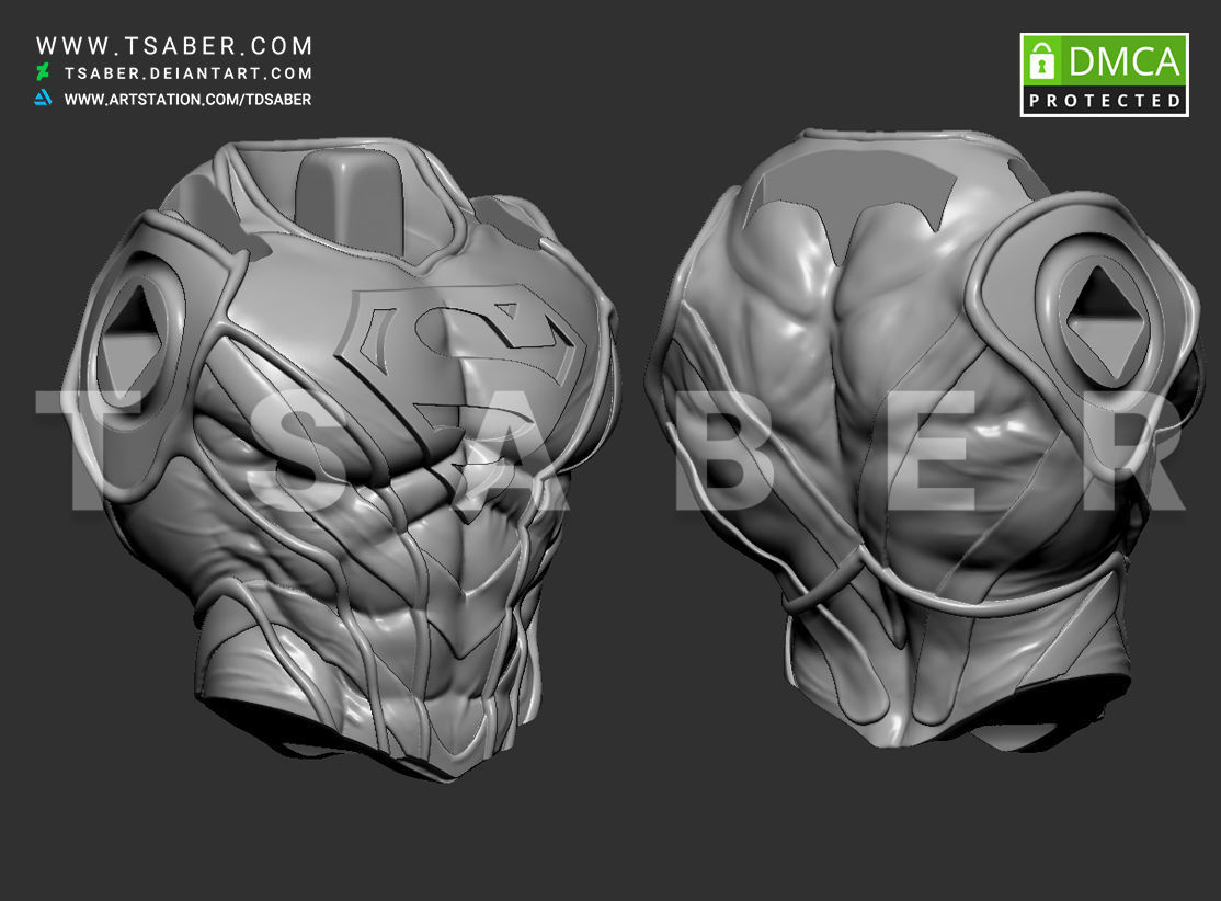 Superman Statue - DC collectibles 3D print model_15