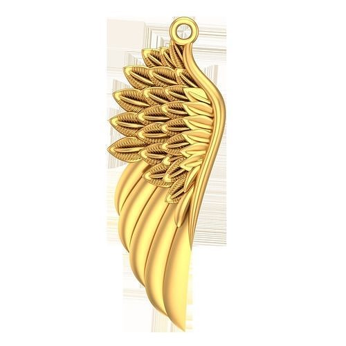 009 - Wing Pendant 3D print model