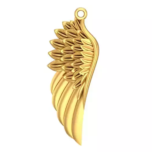 009 - Wing Pendant 3D print model
