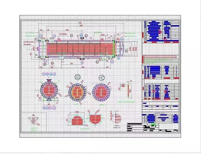 HEAT EXCHANGER - SURFACE AREA 50 m2