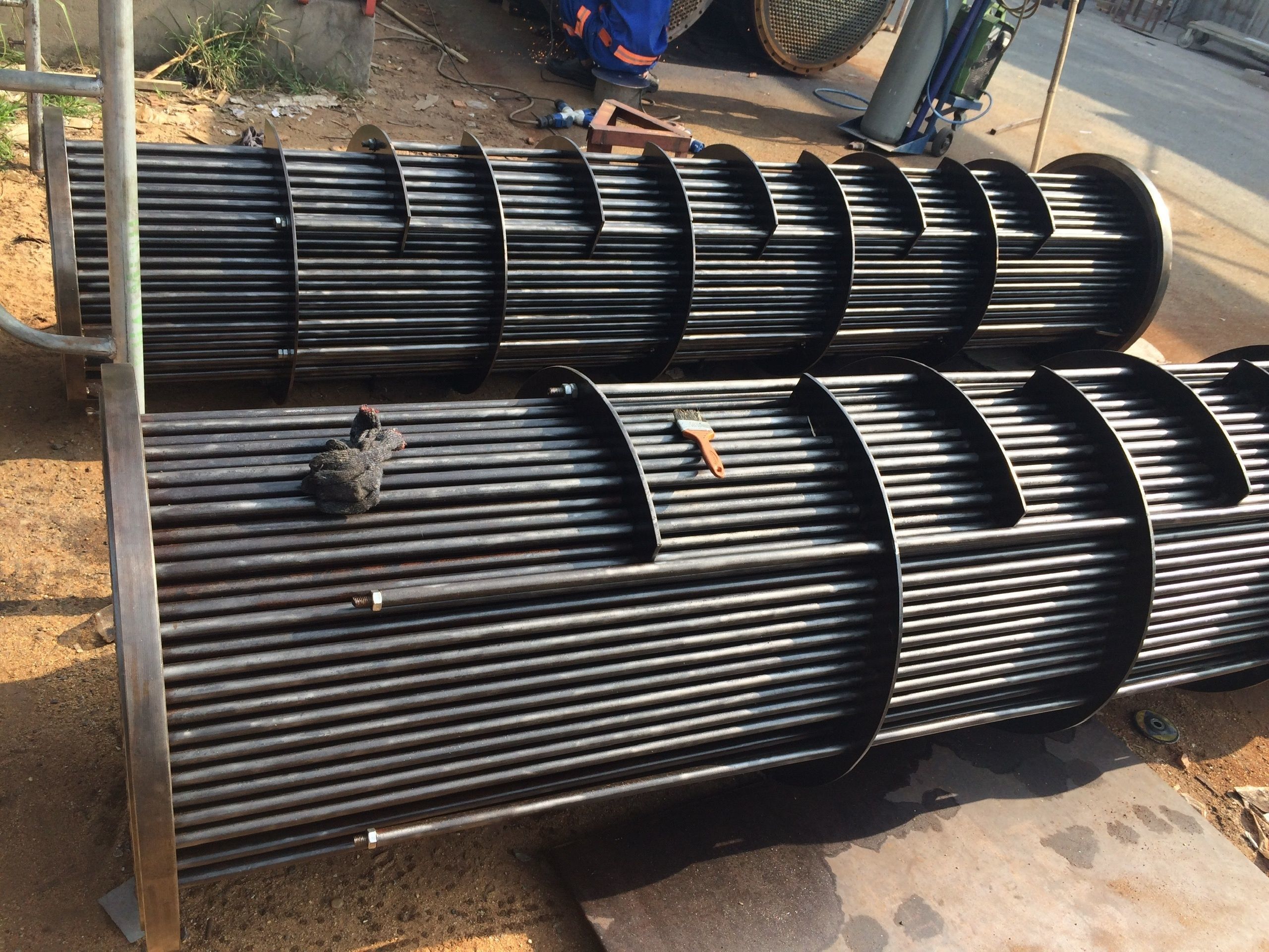 HEAT EXCHANGER - SURFACE AREA 50 m2 3D model_2