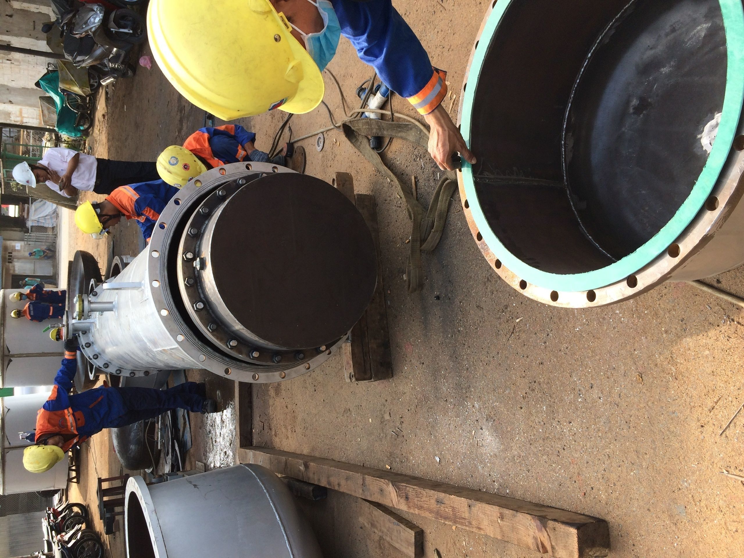 HEAT EXCHANGER - SURFACE AREA 50 m2 3D model_5