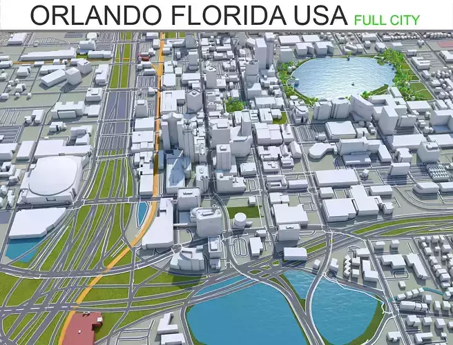 Orlando Florida USA 80Km