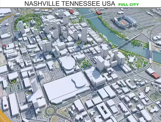 Nashville City Tennessee USA