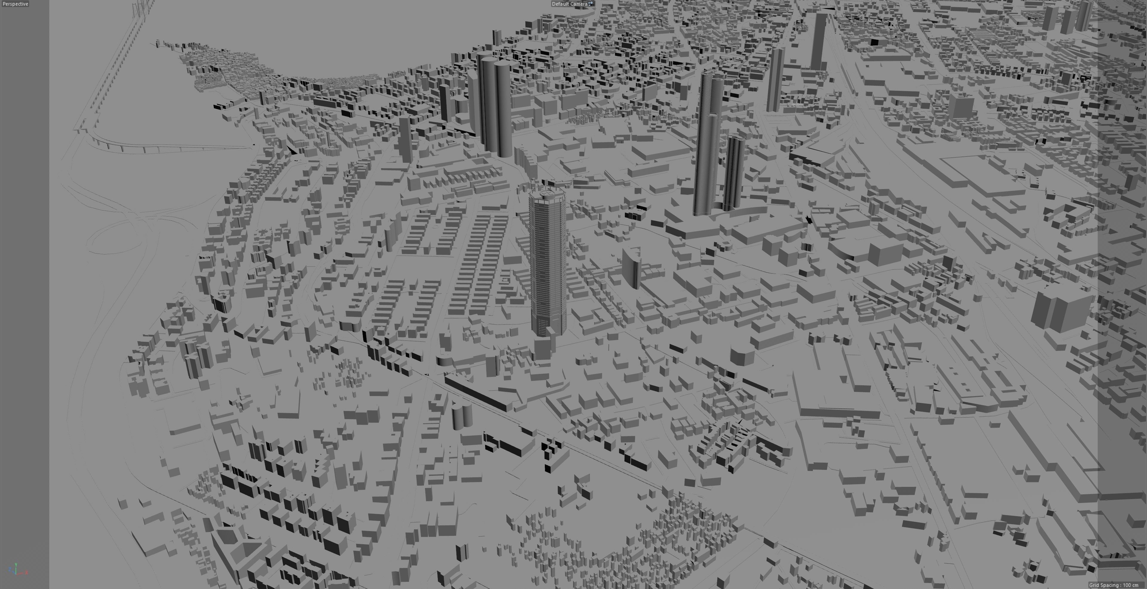 Mumbai City India Low-poly 3D model_14