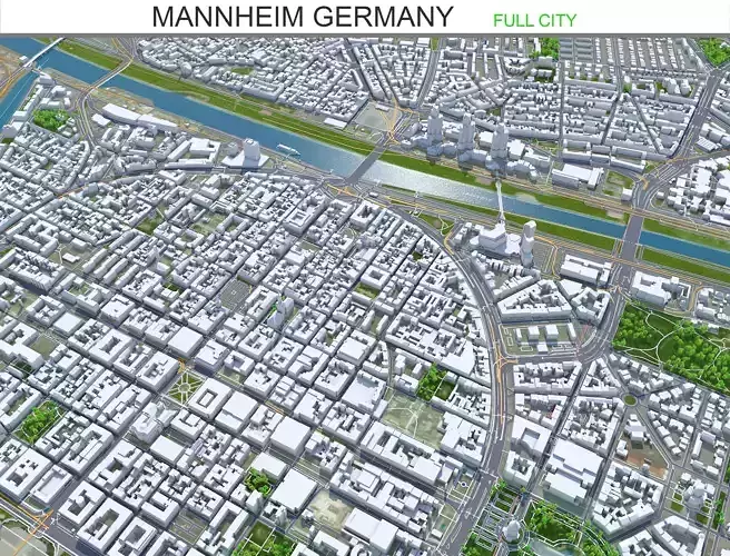 Mannheim City Germany