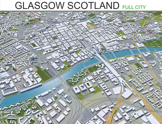 Glasgow Scotland 80km