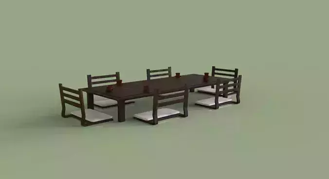 Dining table set