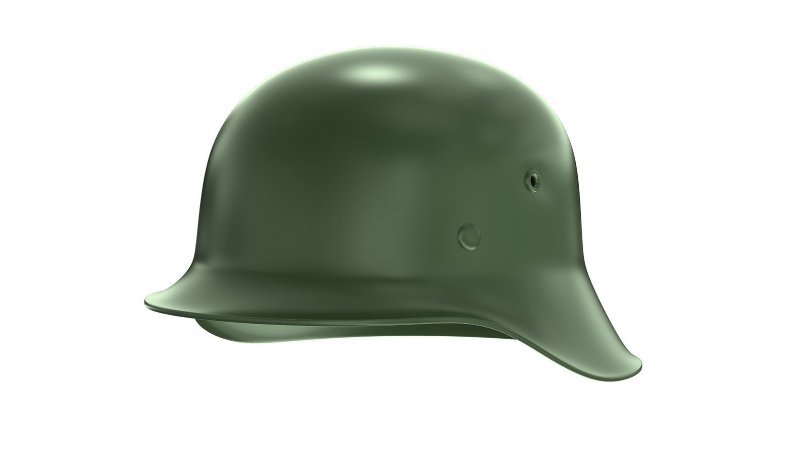 German M42 Stalhelm WW2 Helmet 3D print model_1