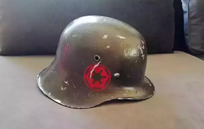 German M42 Stalhelm WW2 Helmet 3D print model
