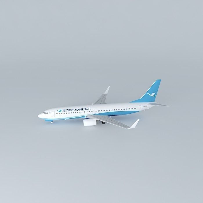 Xiamen Airlines Boeing 737 85C 2013 free 3D Model .max 
