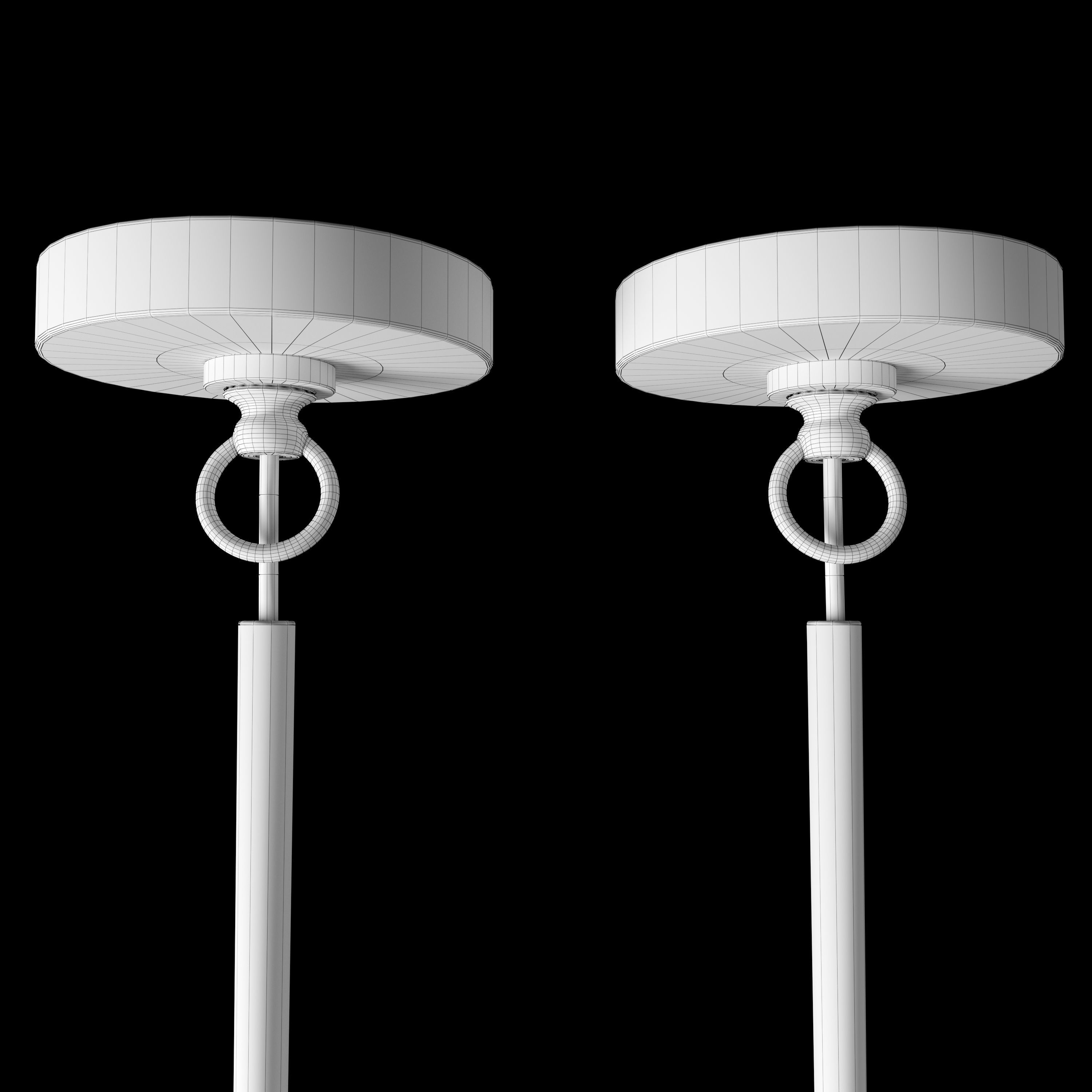 RH Small Rope Pendant 3D model_5