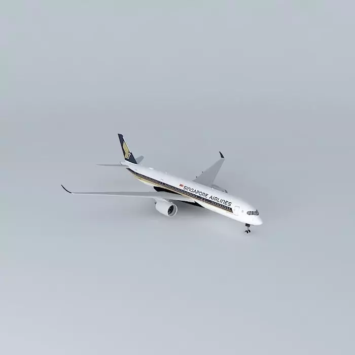 Singapore Airlines Airbus A350 941 9V SMA 2016 Wi-Fi Dome Free 3D model