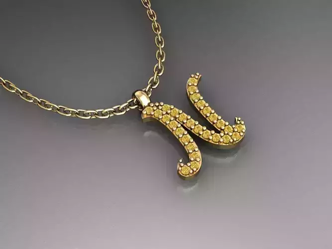 H203- Diamond NECKLACE 