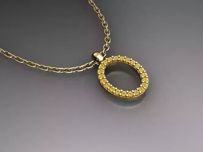 H211- Diamond NECKLACE 