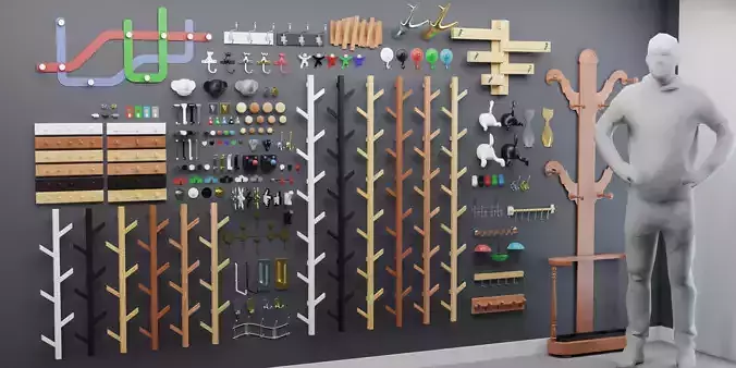 Hook Pack - 58 Model Variation - Tiling Textures