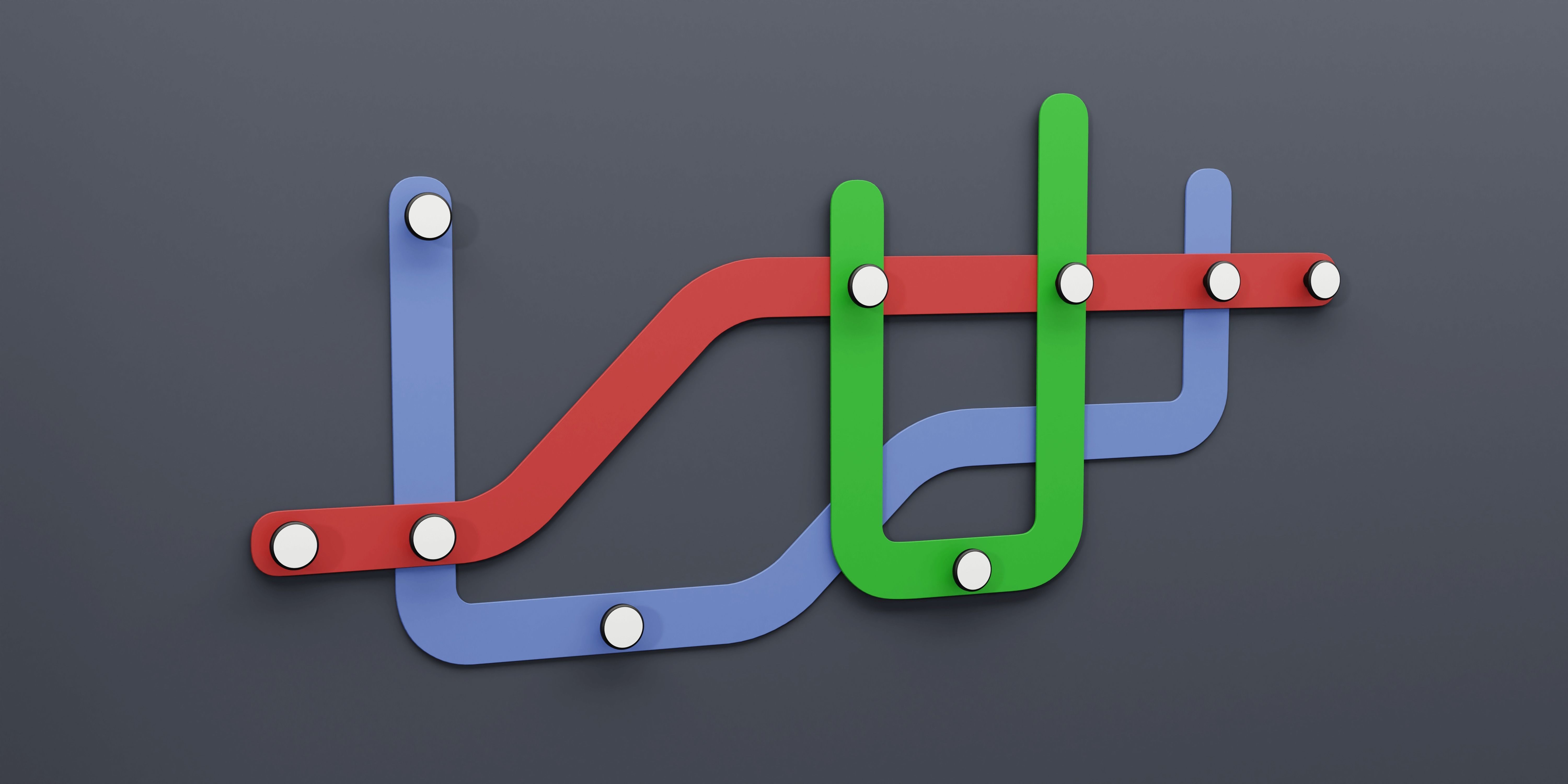 Hook Pack - 58 Model Variation - Tiling Textures Low-poly 3D model_19