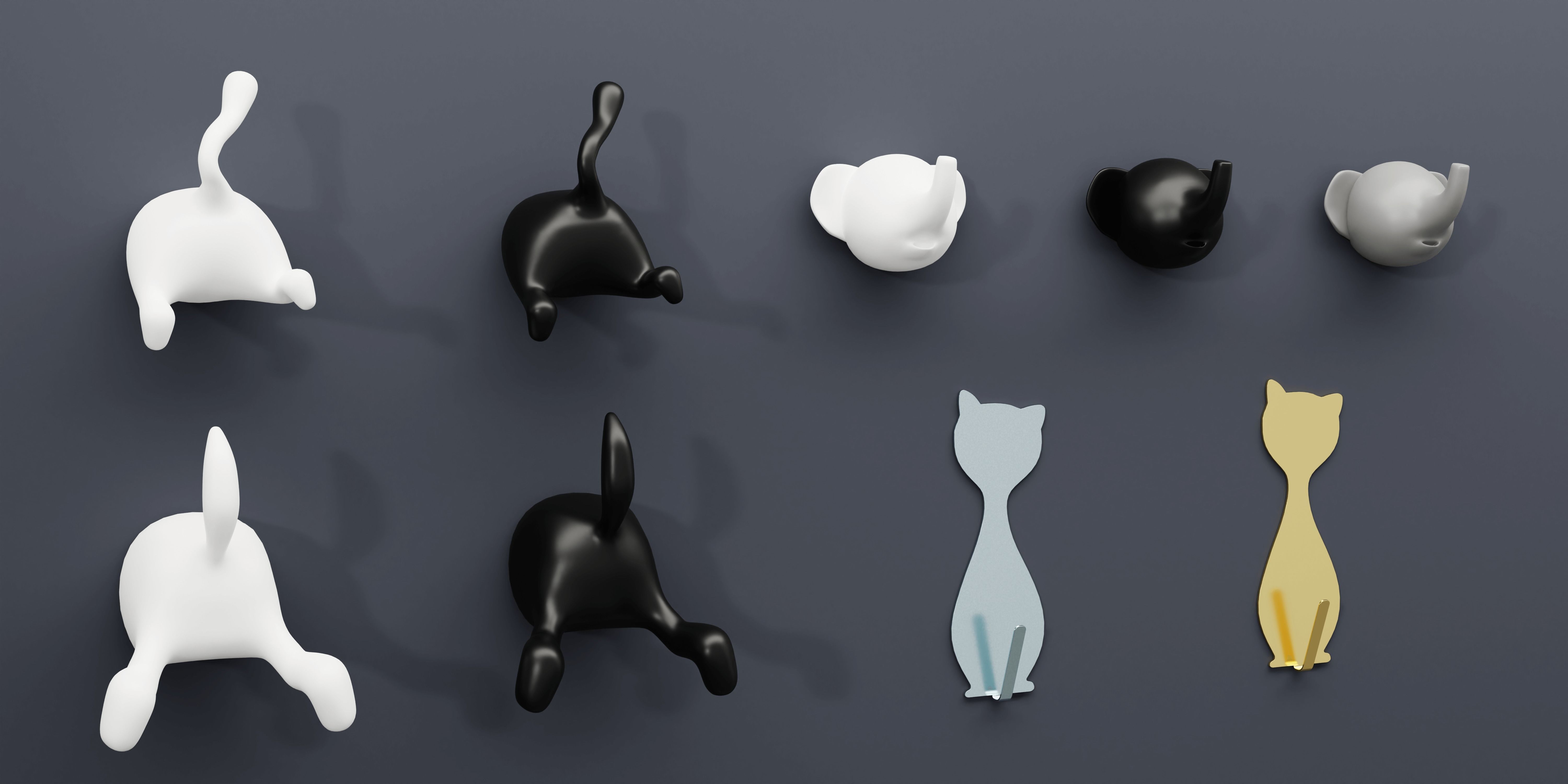 Hook Pack - 58 Model Variation - Tiling Textures Low-poly 3D model_16