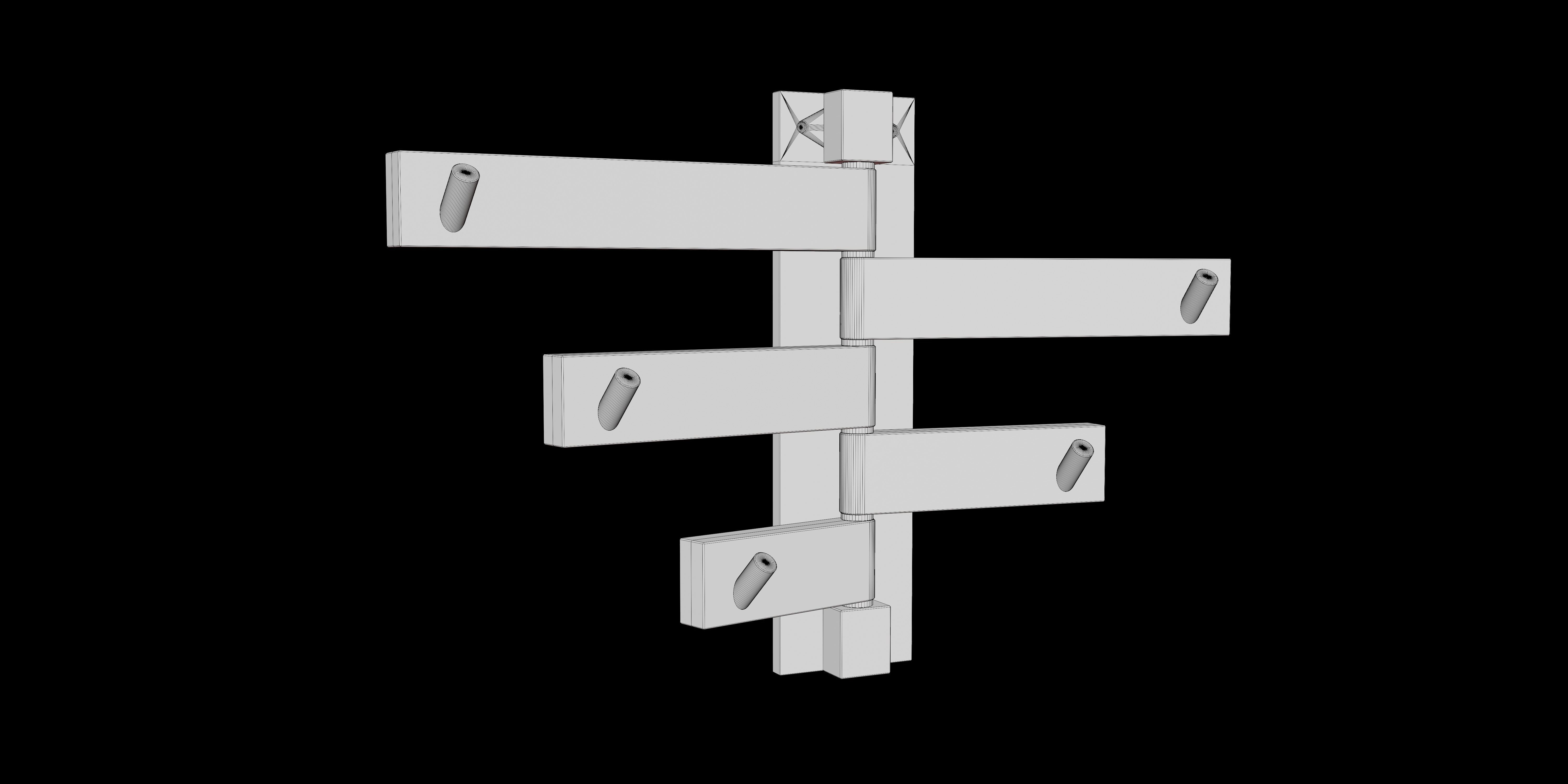 Hook Pack - 58 Model Variation - Tiling Textures Low-poly 3D model_33