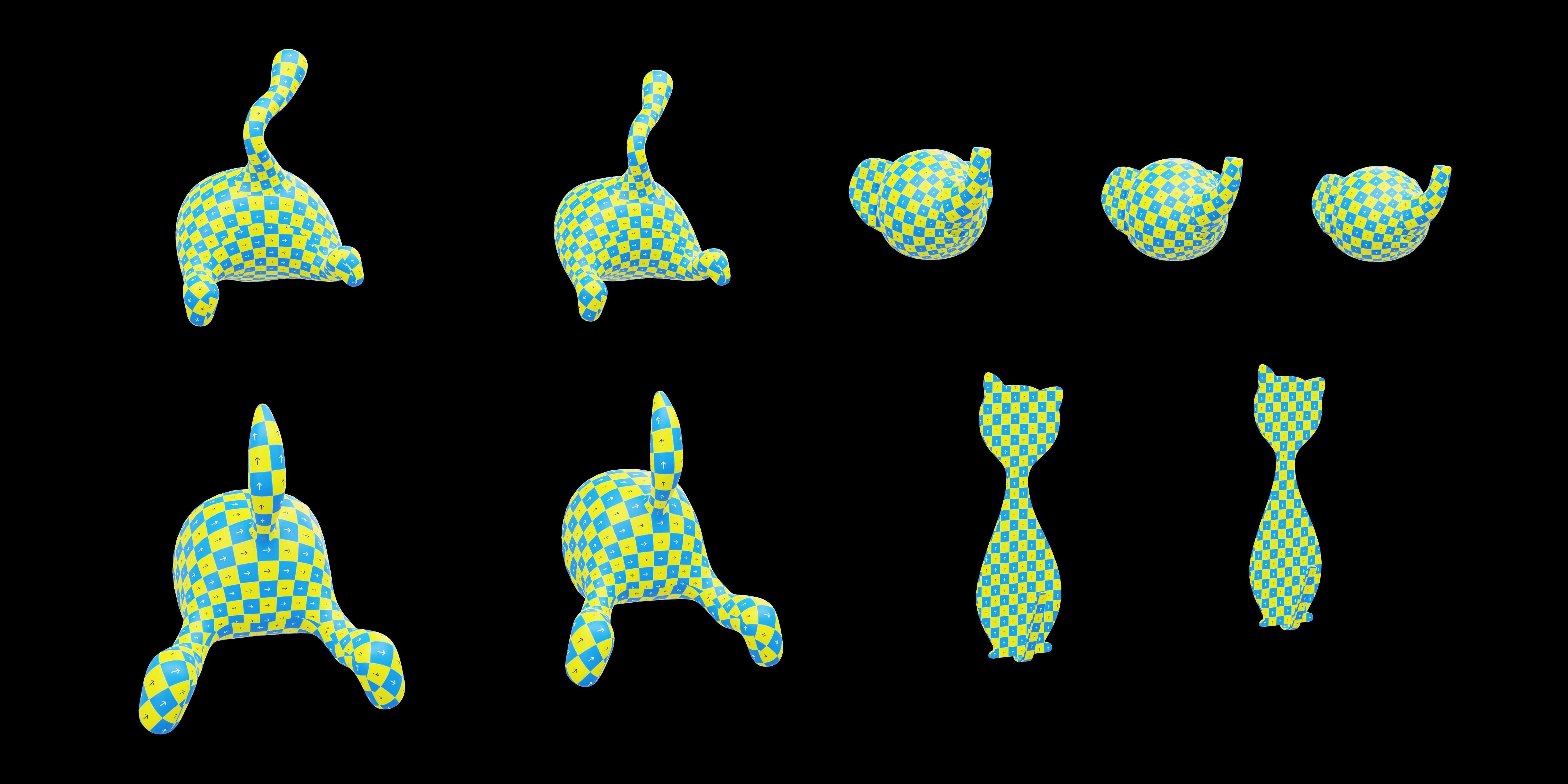 Hook Pack - 58 Model Variation - Tiling Textures Low-poly 3D model_17