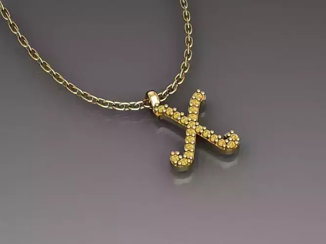 H218- Diamond NECKLACE 