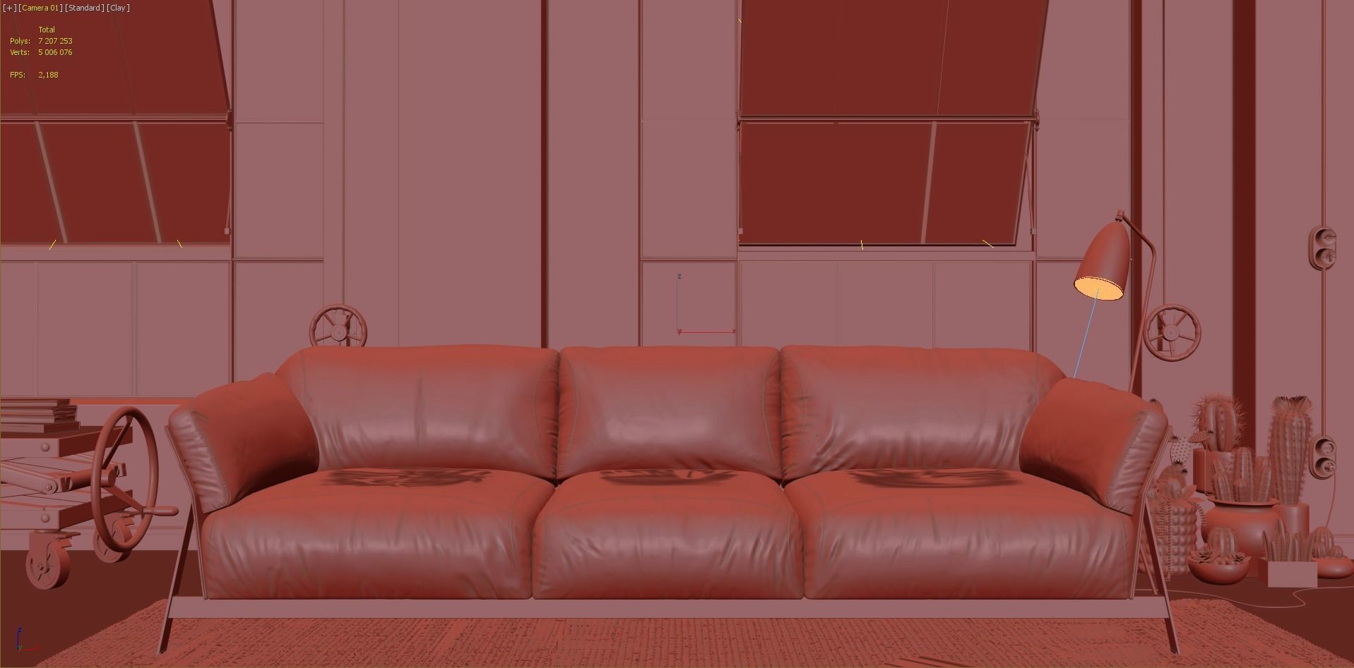 Industrial Studio - Kanaha Ditre Sofa 3D model_5