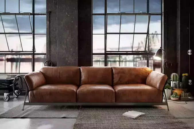 Industrial Studio - Kanaha Ditre Sofa