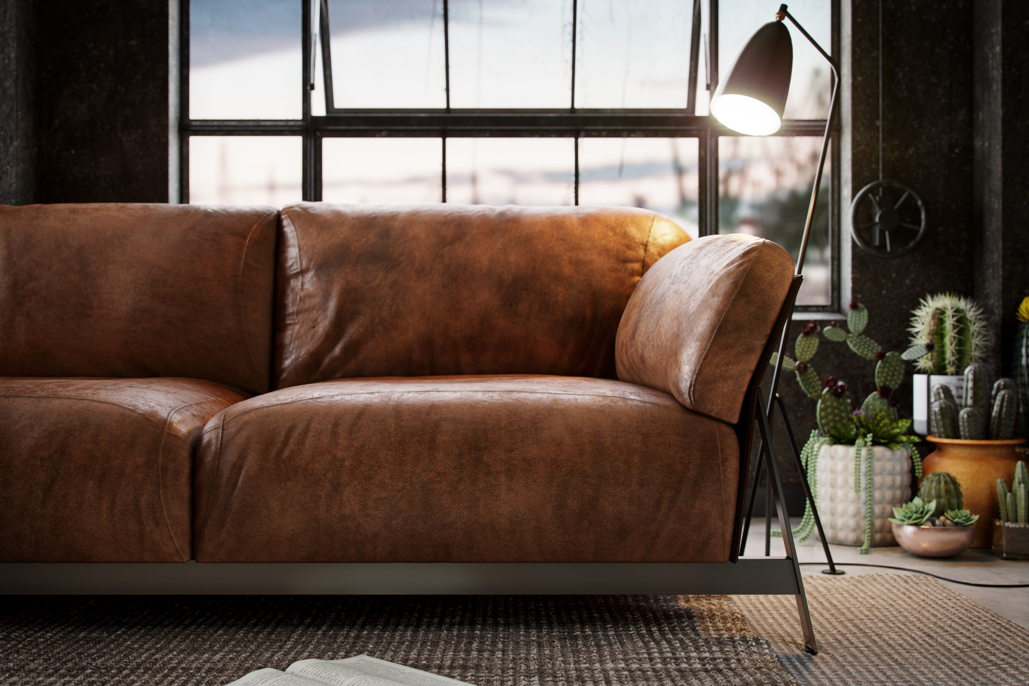 Industrial Studio - Kanaha Ditre Sofa 3D model_2