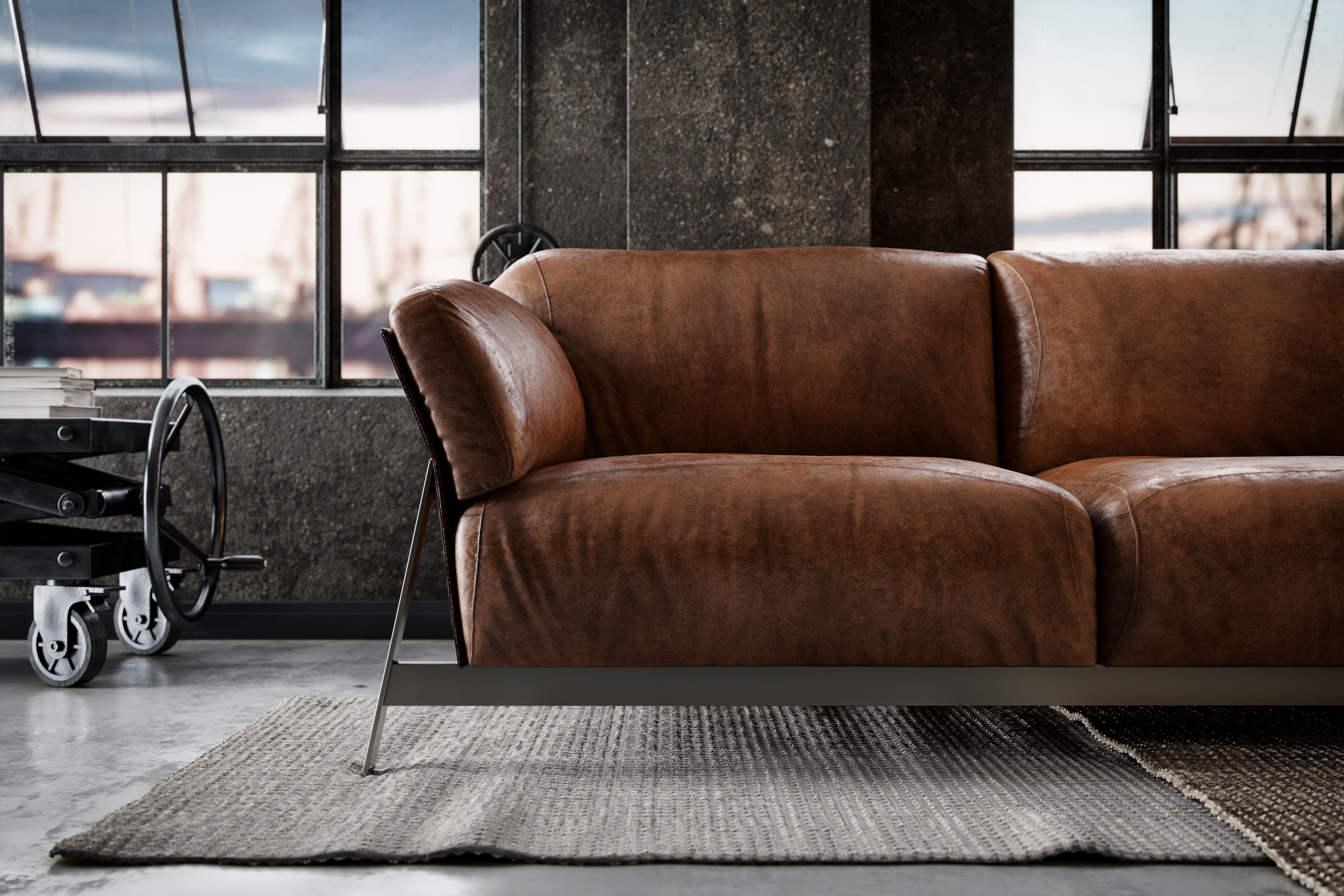 Industrial Studio - Kanaha Ditre Sofa 3D model_3