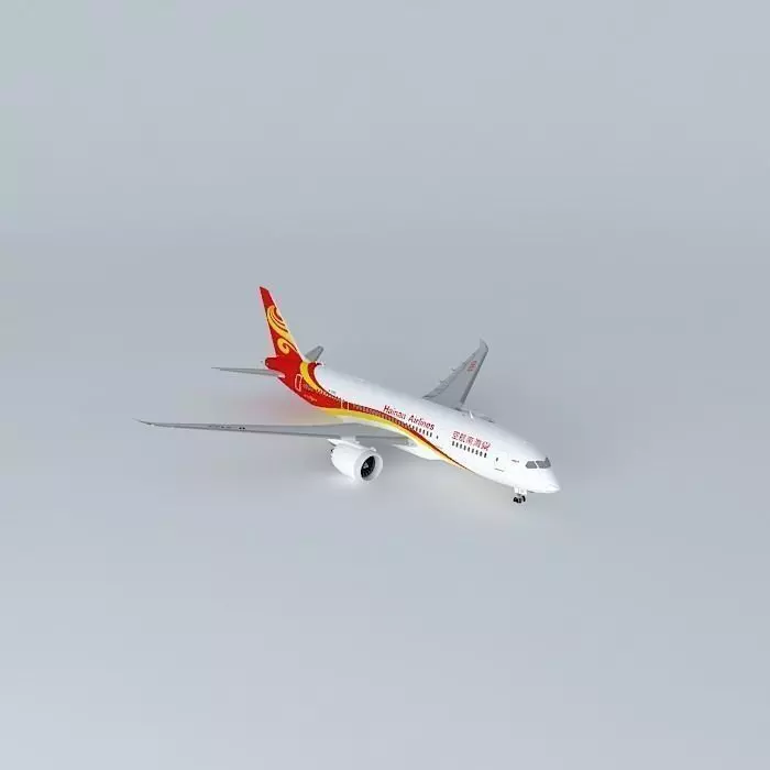 Hainan Airlines Boeing 787 8 Dreamliner B 2722 2014 Free 3D model