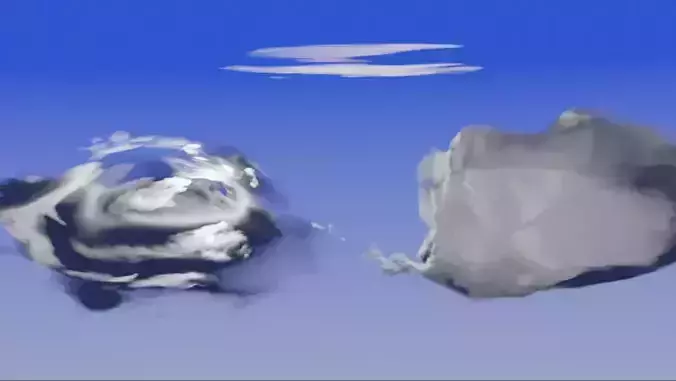 Clouds pack fore Blender