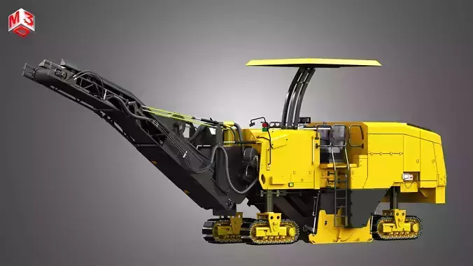 PM 622 Cold-Planer - Asphalt Removal  3D model