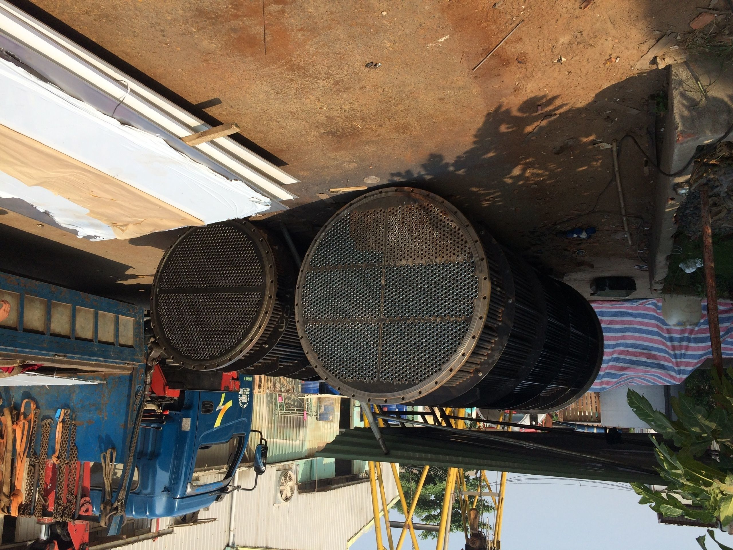 HEAT EXCHANGER - SURFACE AREA 80 m2 3D model_3