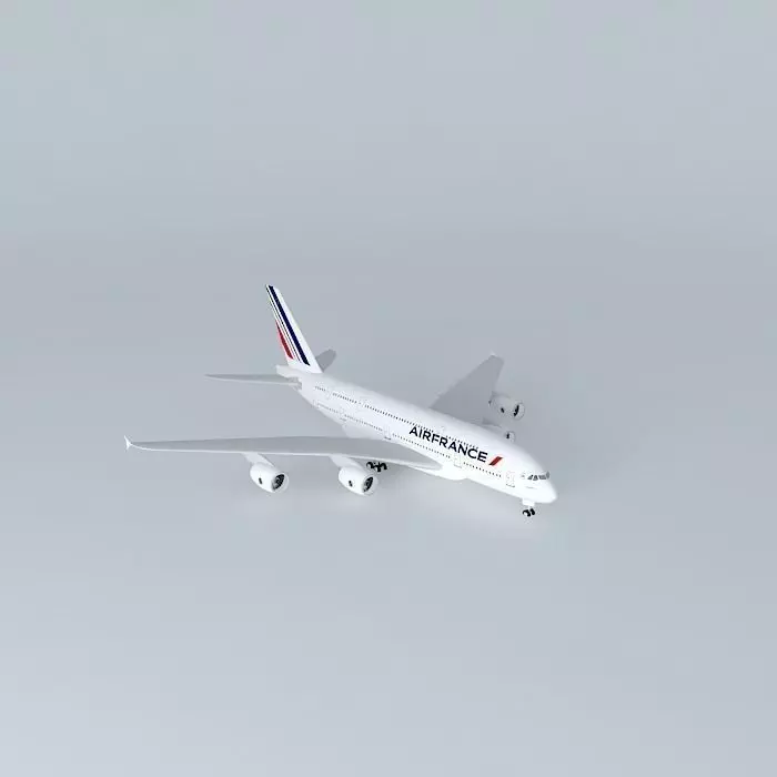 Air France Airbus A380 861 2013 Free 3D model