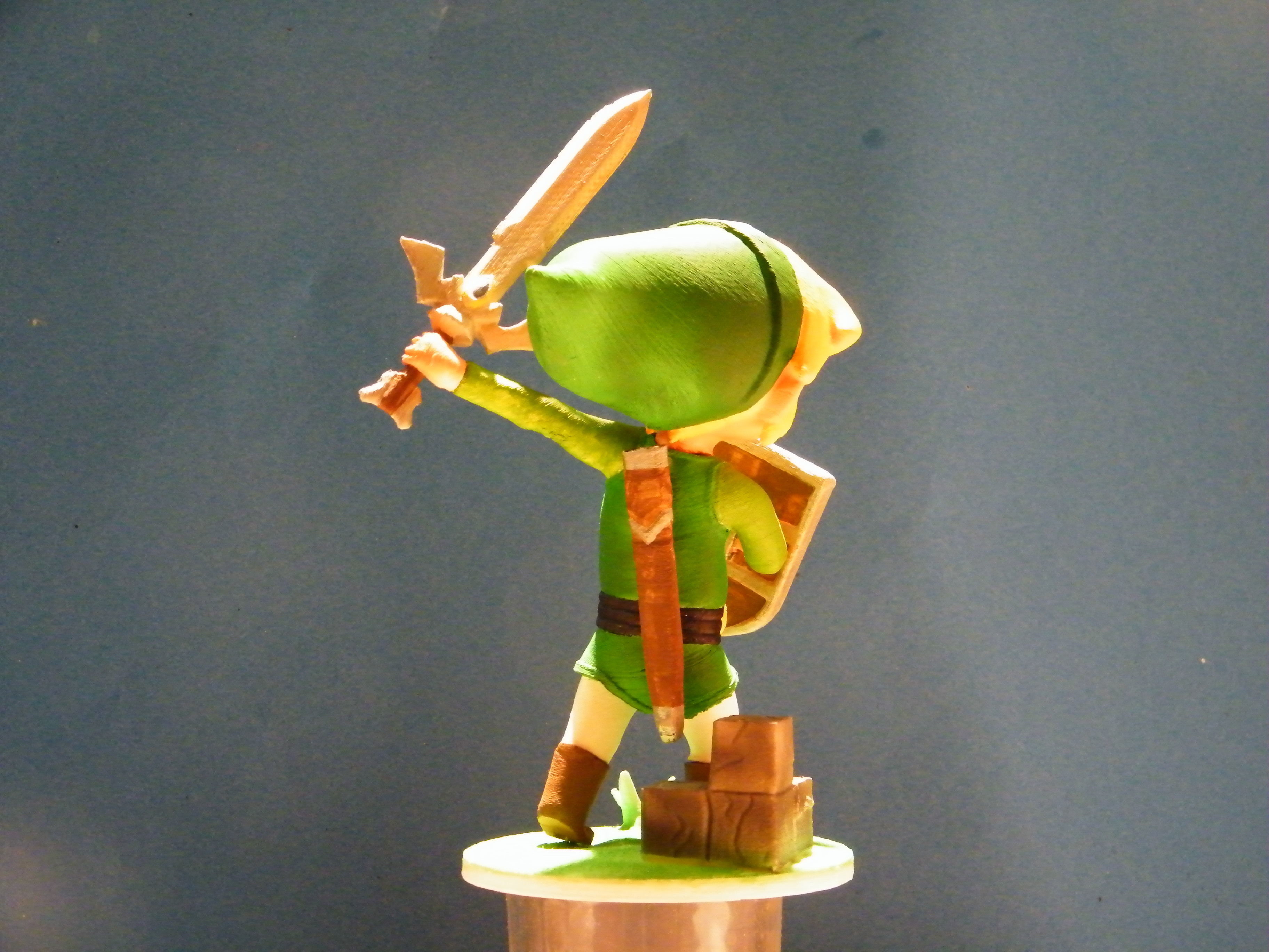 toon link 3D print model_9
