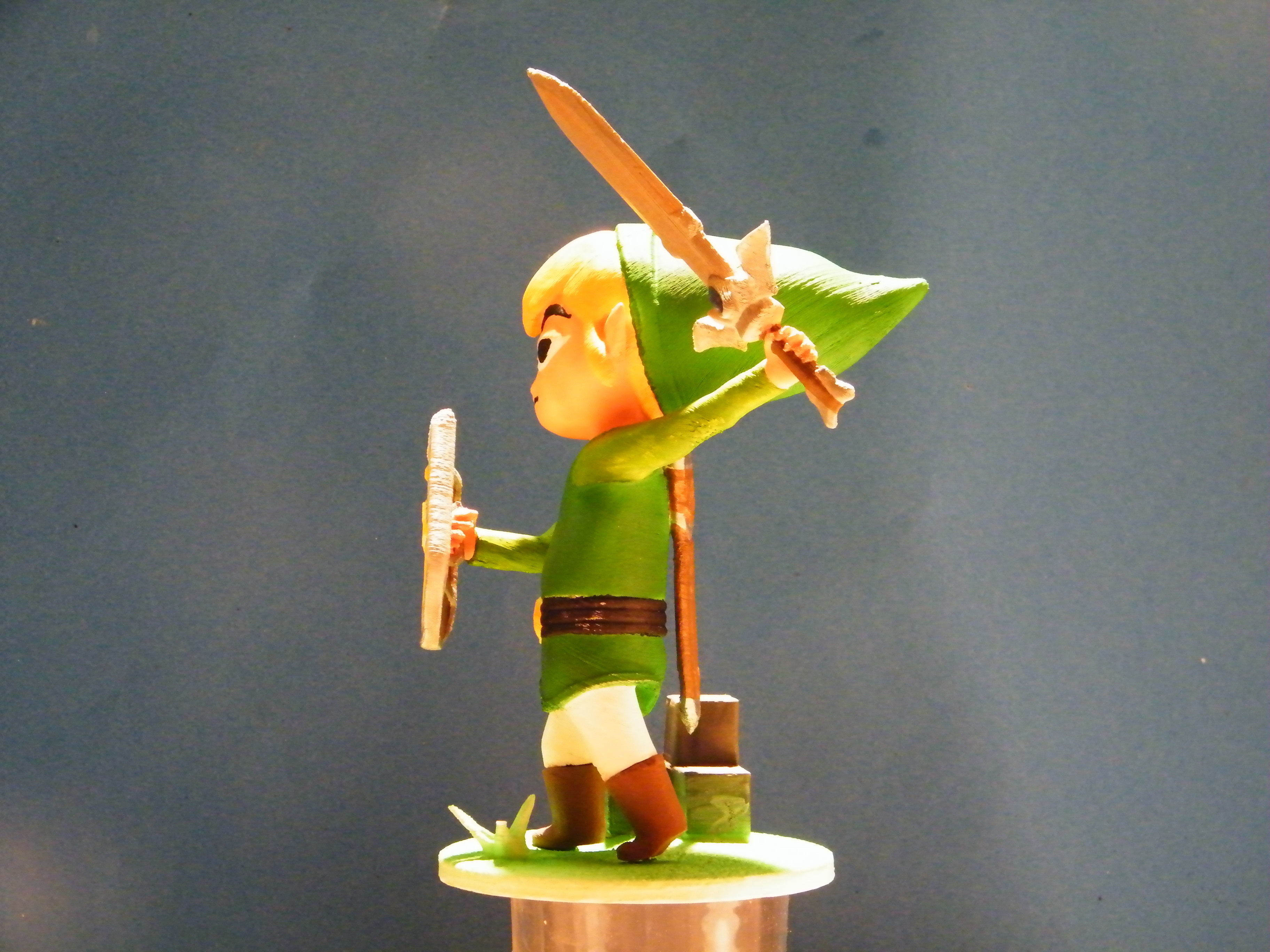 toon link 3D print model_6