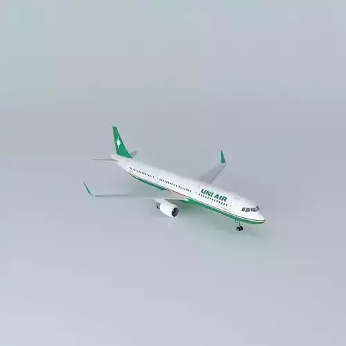 Uni Air Uni Air Airbus A321 211 2015 Free 3D model