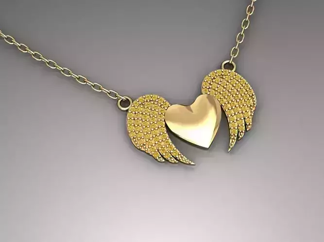 H255- Diamond NECKLACE 