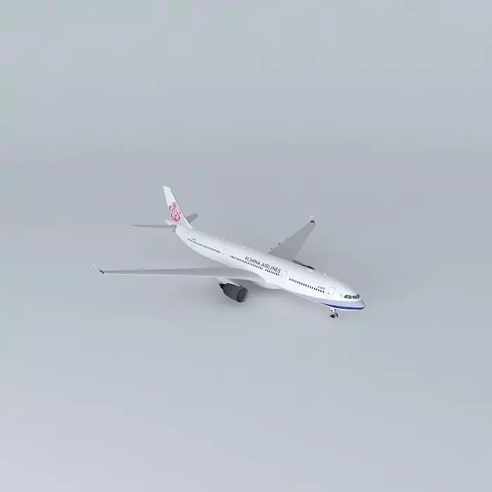China Airlines Airbus A330 302 B 18301 2015 Free 3D model