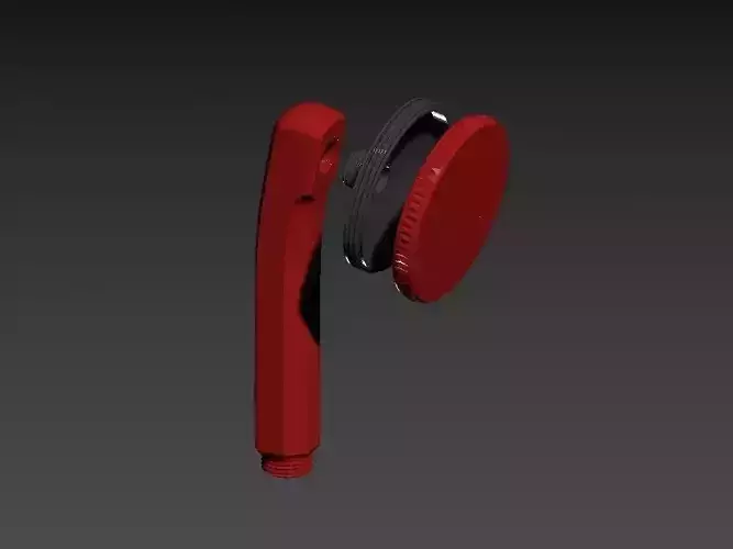 Basic shower head 3D print model