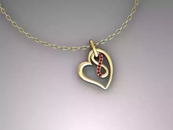 H263- Diamond NECKLACE 