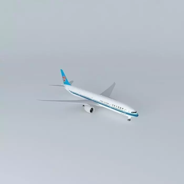 China Southern Airlines Boeing 777 300ER Free 3D model