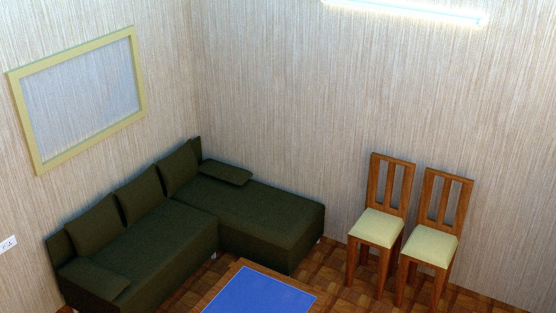 House 3D sketch up model 3D model_8