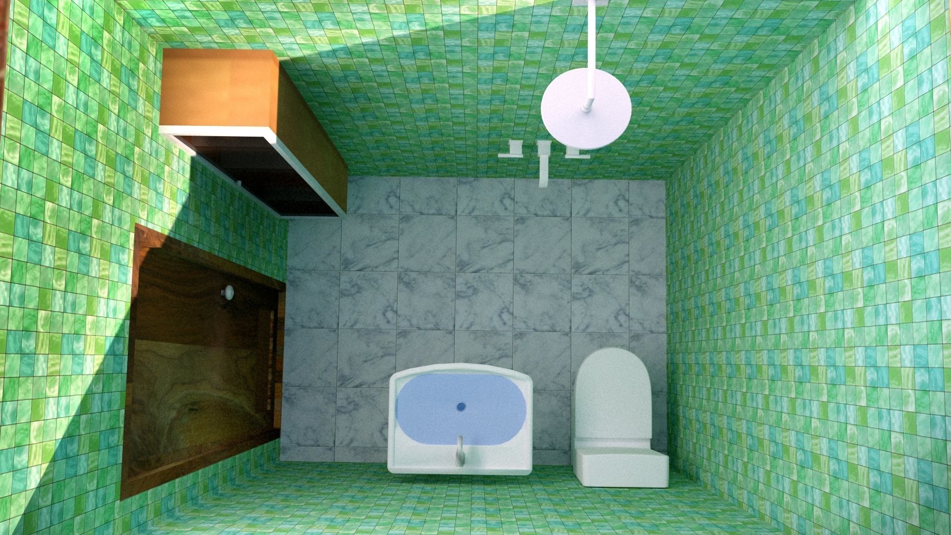 House 3D sketch up model 3D model_13